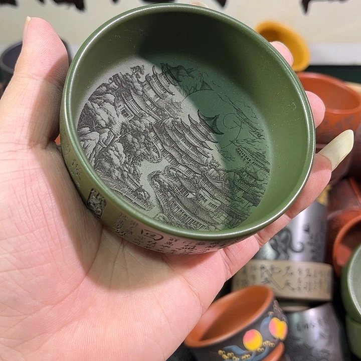 茶杯紫砂全手工紫砂主人杯