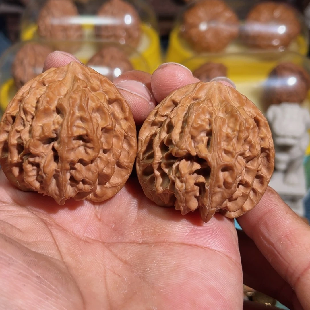 文玩核桃把件苹果园43