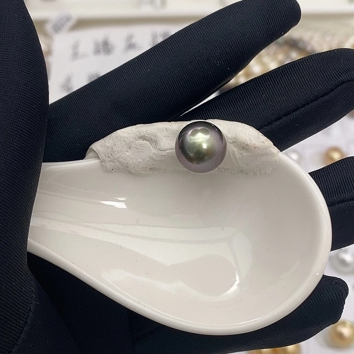 裸珠海水珍珠大溪地裸珠11.5mm