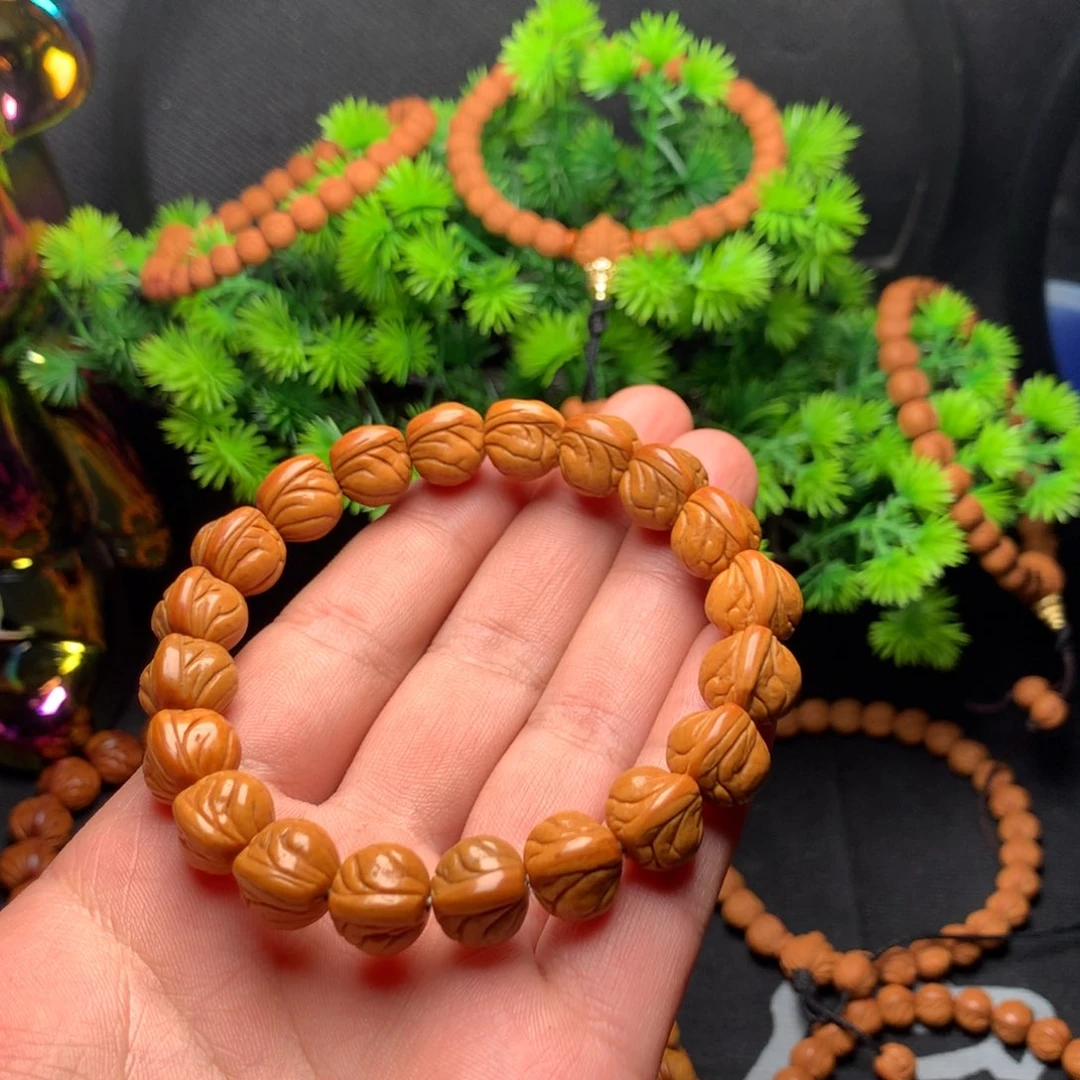 桃核吊坠小黄鱼真的