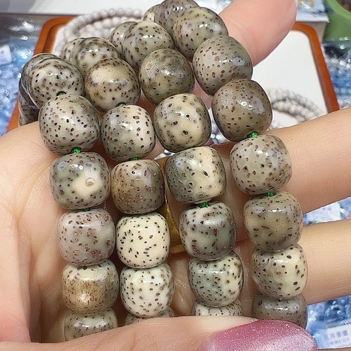 用***5吊坠星月菩提精品108