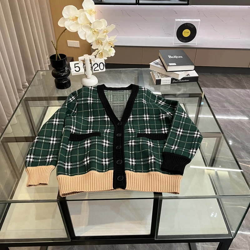 秋冬保暖开衫短外套宽松保暖显瘦针织上衣GK-629