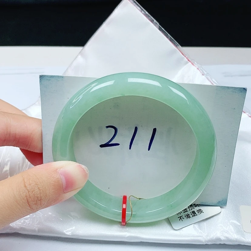 【闪购商品】翡翠手镯未镶嵌57.2圈
