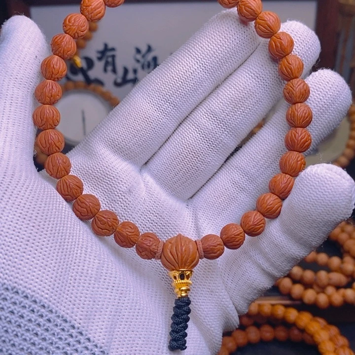 潍***邑桃核手串桃核桃核