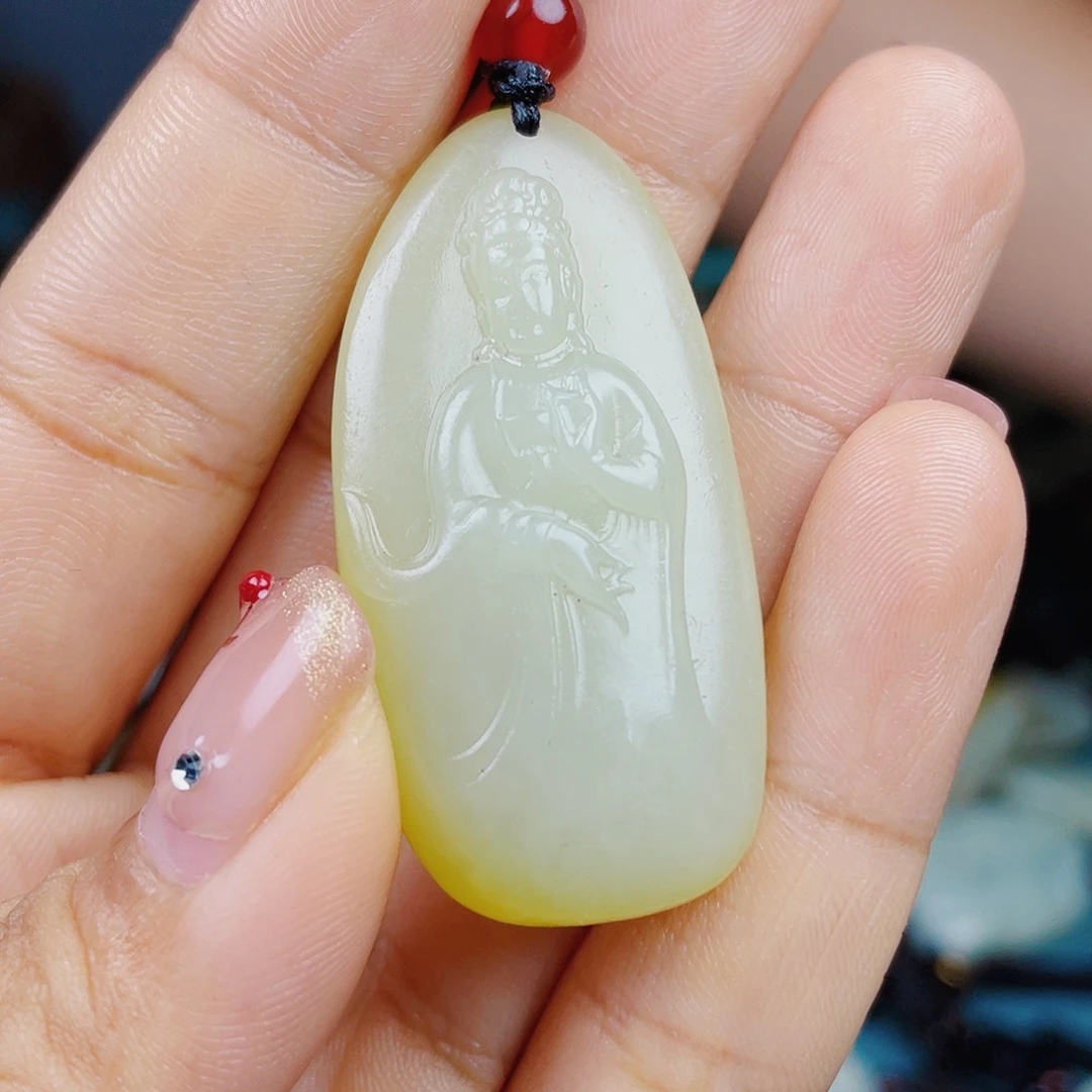 颈饰未镶嵌和田玉