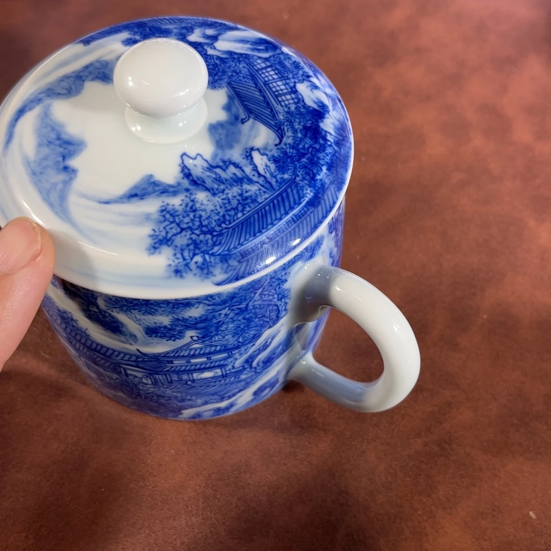 旅***途杯子手工手绘的陶瓷的