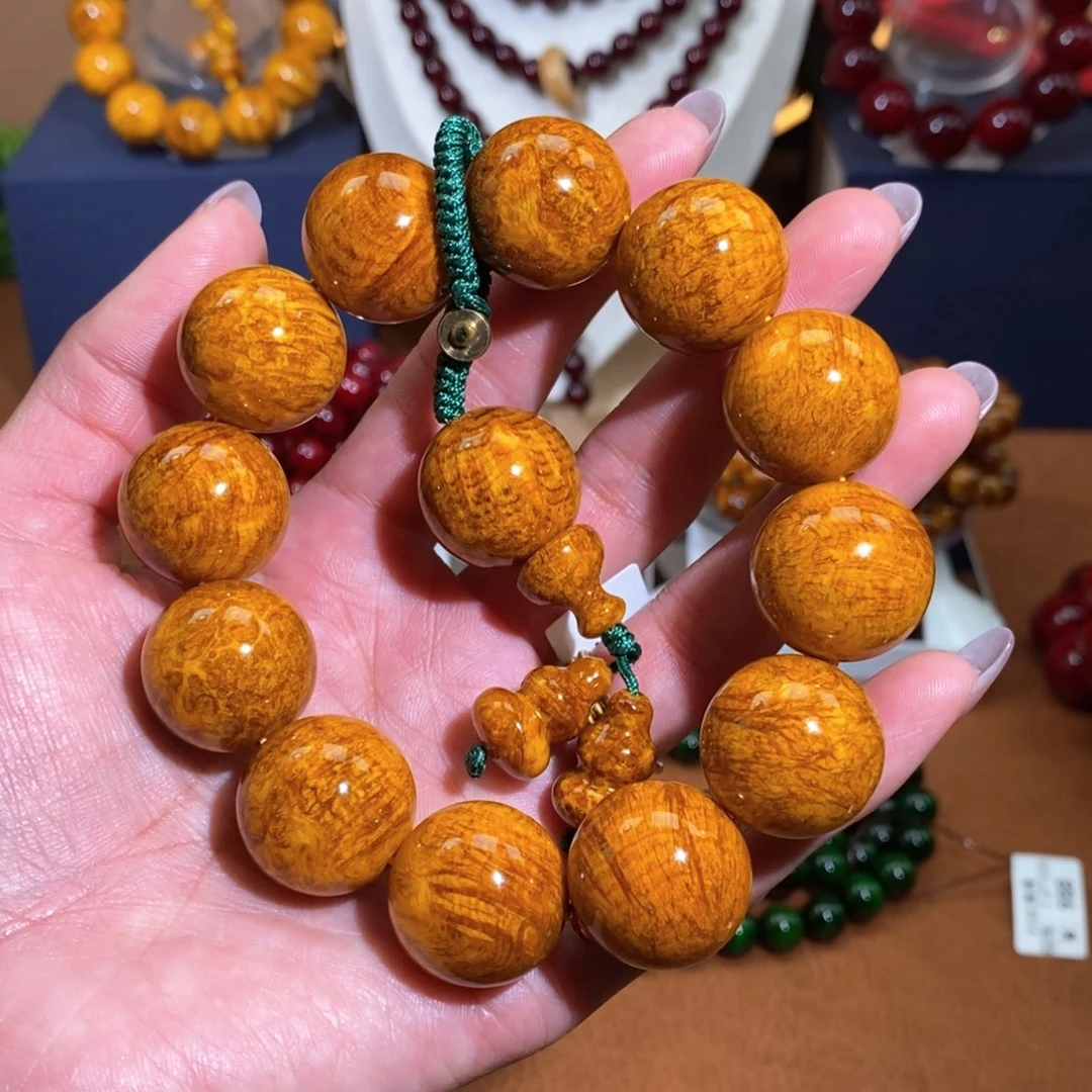 贝壳杉血龙木2.0玉化麦穗留疤顶品