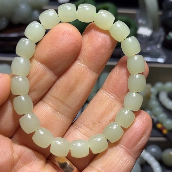 和田玉手链未镶嵌