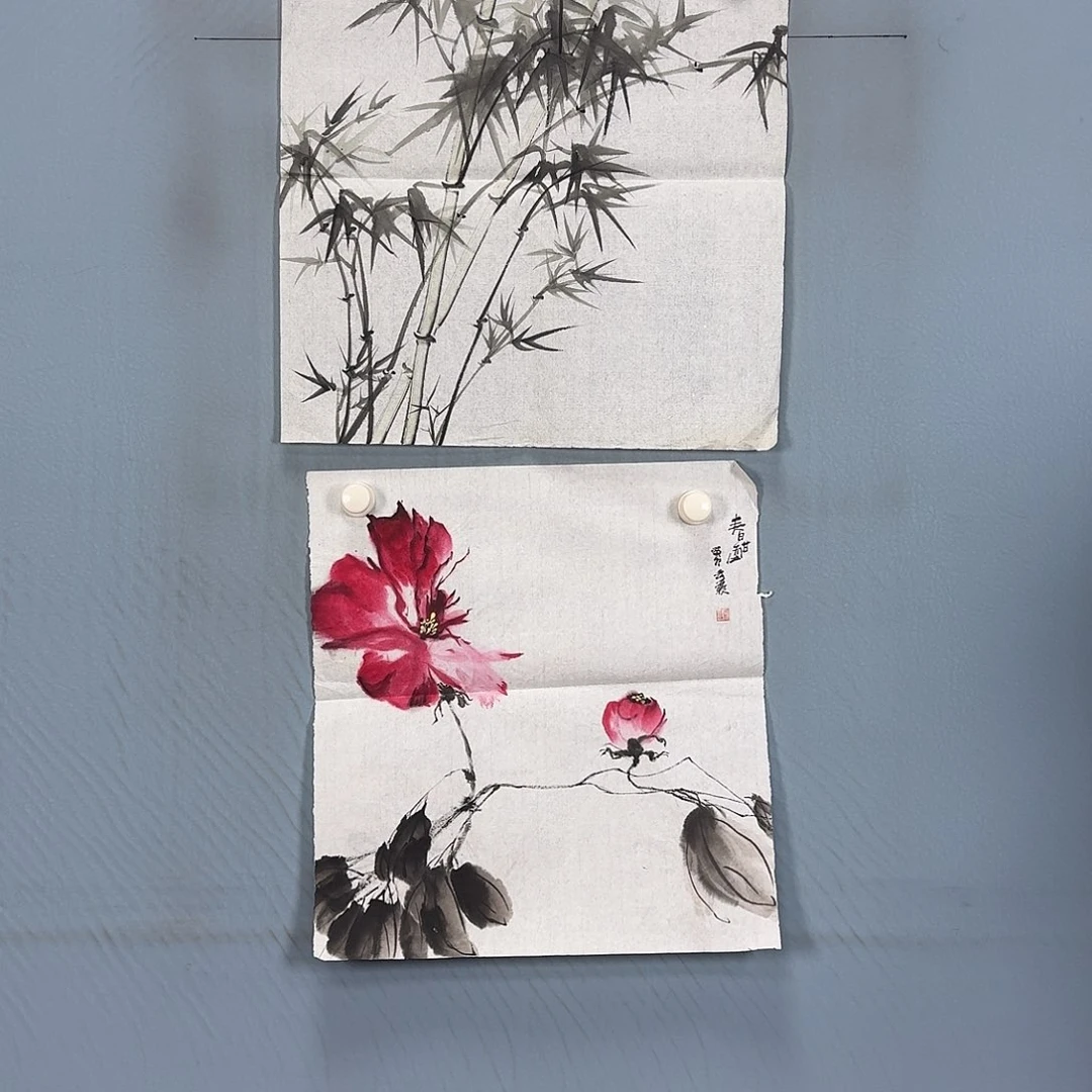 国画282 牡丹一如你初来乍