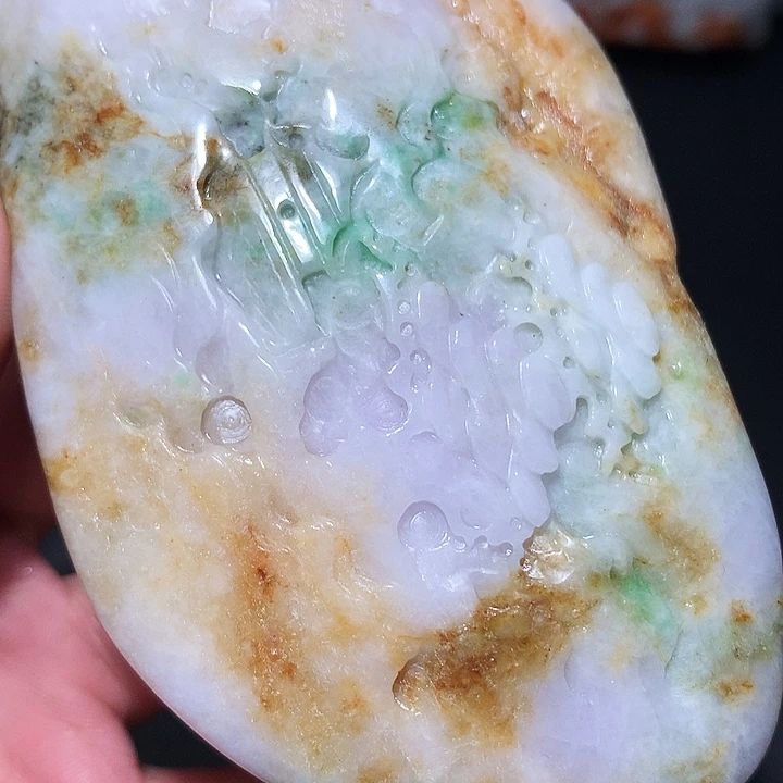 翡翠未镶嵌颈饰保真天然a货翡翠