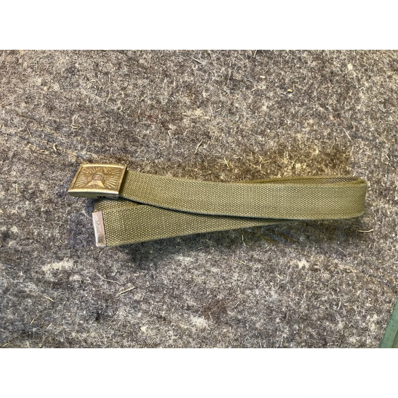 正品铜扣帆布腰带111厂