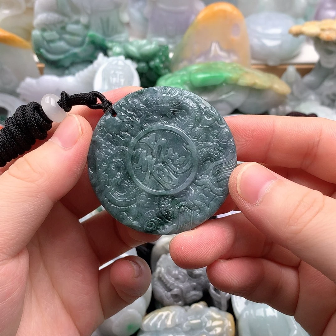 吊坠(不含链)未镶嵌翡翠