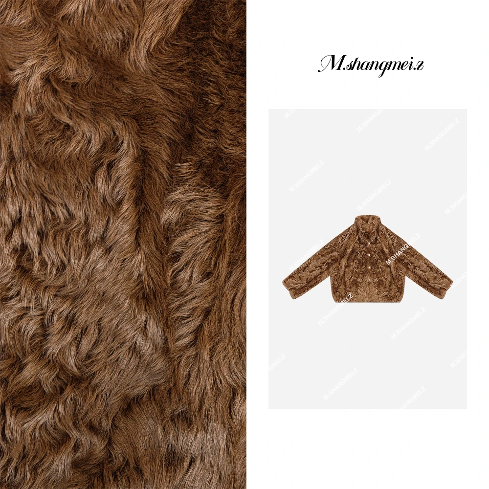 M.SHANGMEI.Z/沐熙【托卡小贵妇】美大哥时尚加绒保暖皮草X090816