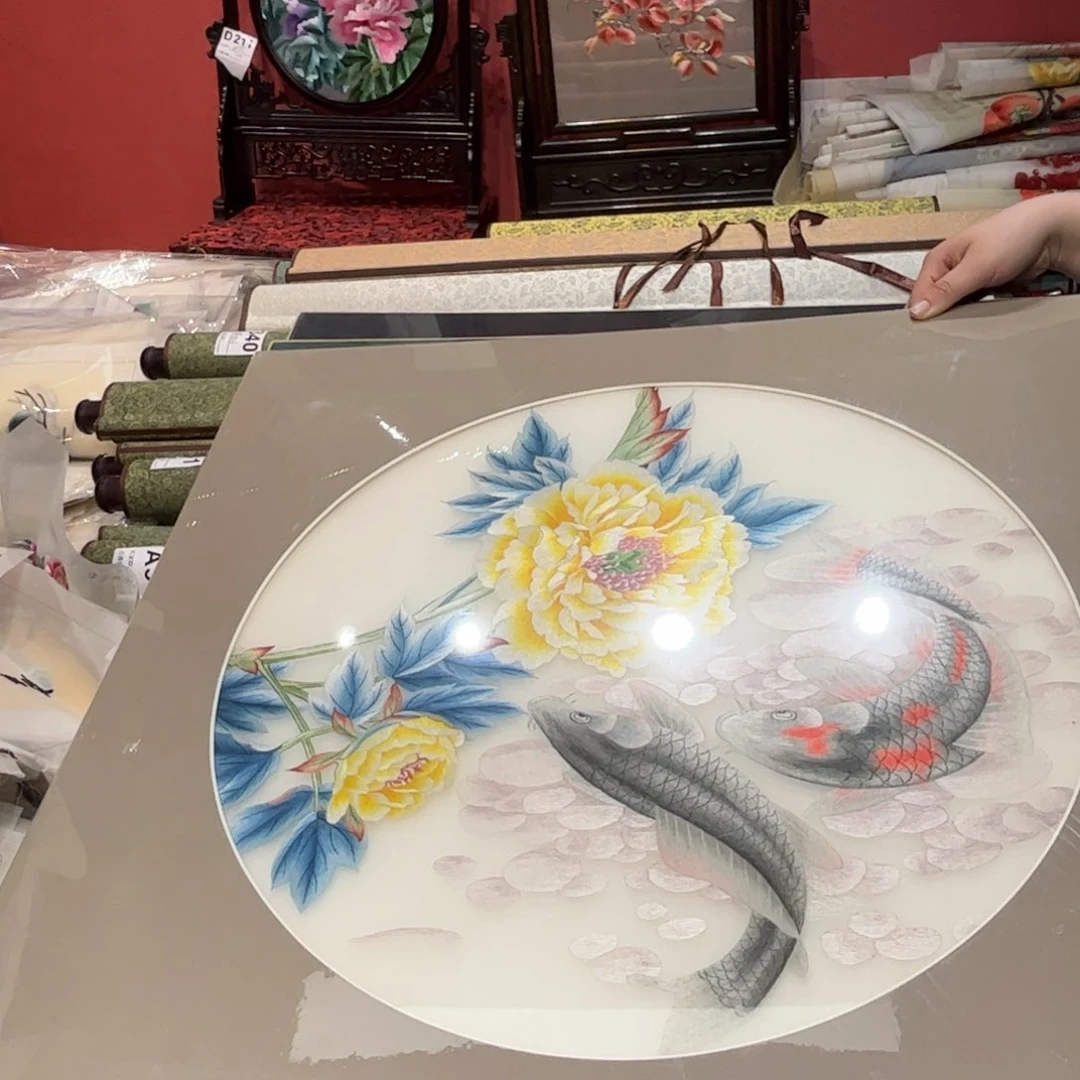 刺绣珠*霞纯手工打造的一个城市在这里