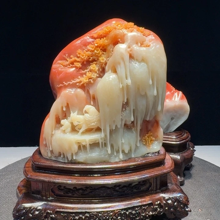 东***珠寿山石轻轻一点，直接输入上屏