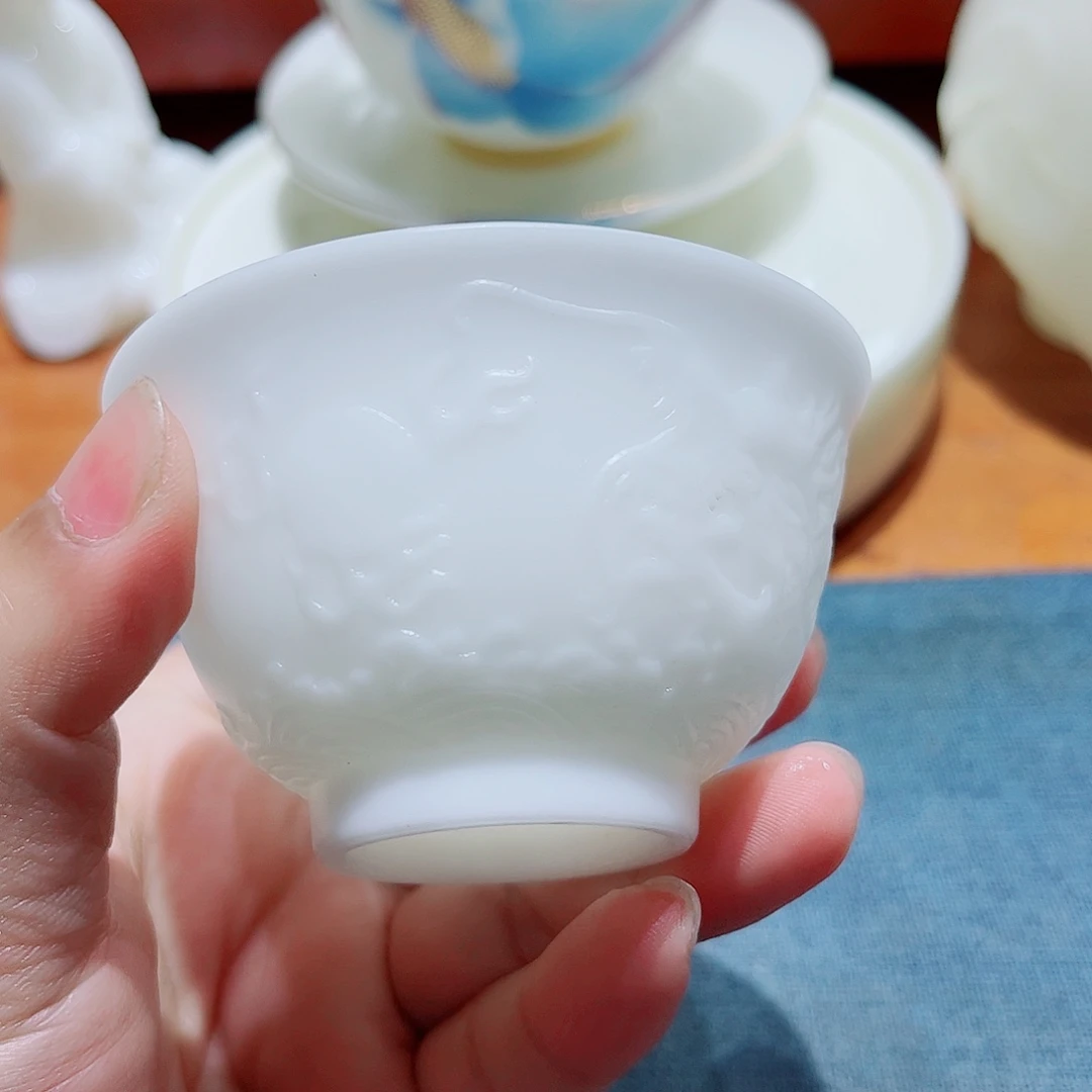 陶素烧浮雕龙80cccccc