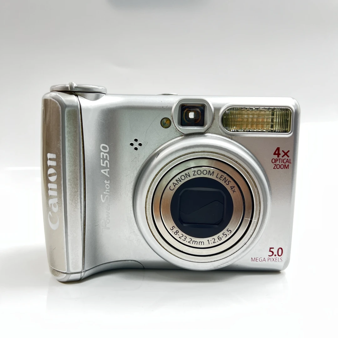 9新 Canon/佳能 a530银500万像素四倍变焦数码相机
