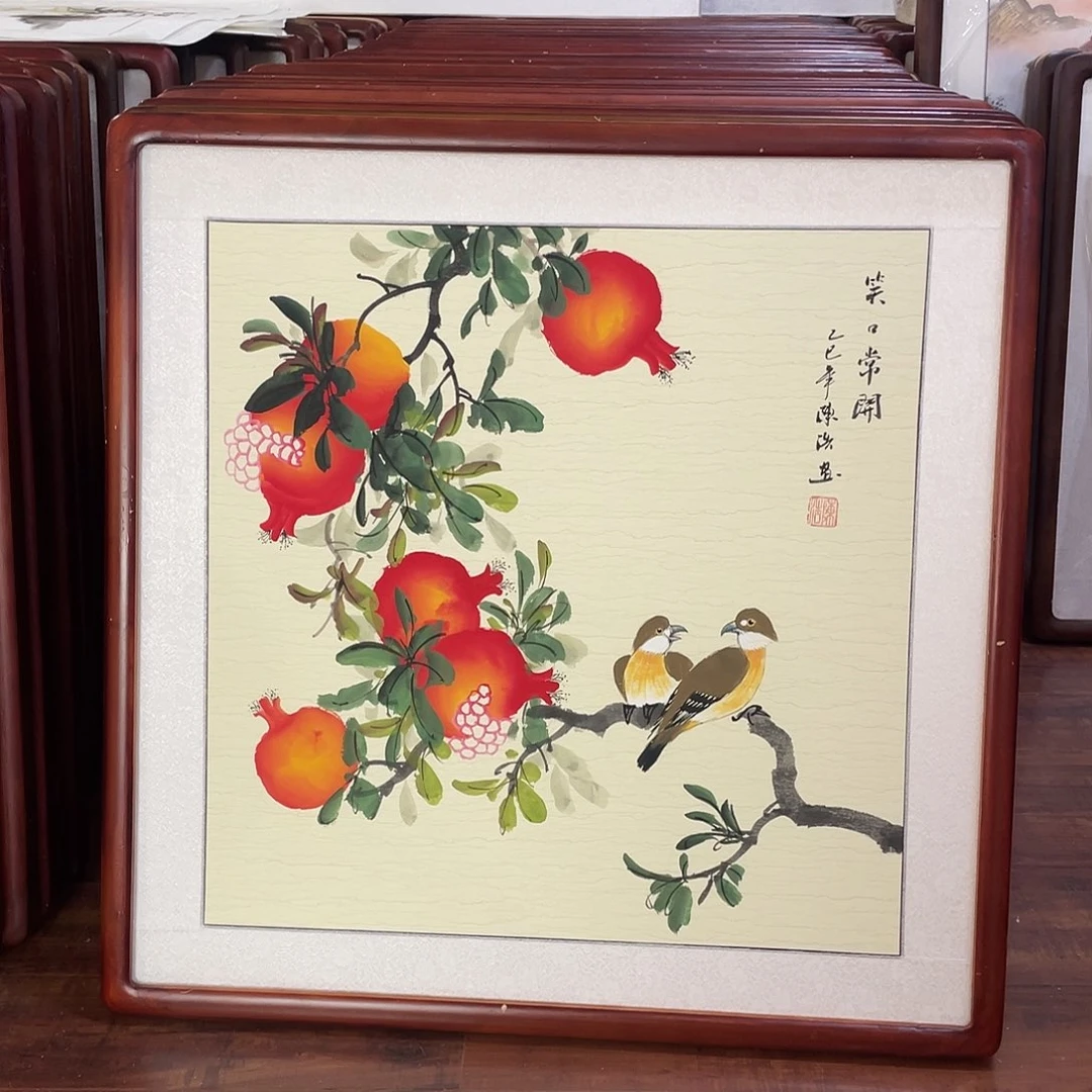 国画带框尺寸63*63厘米