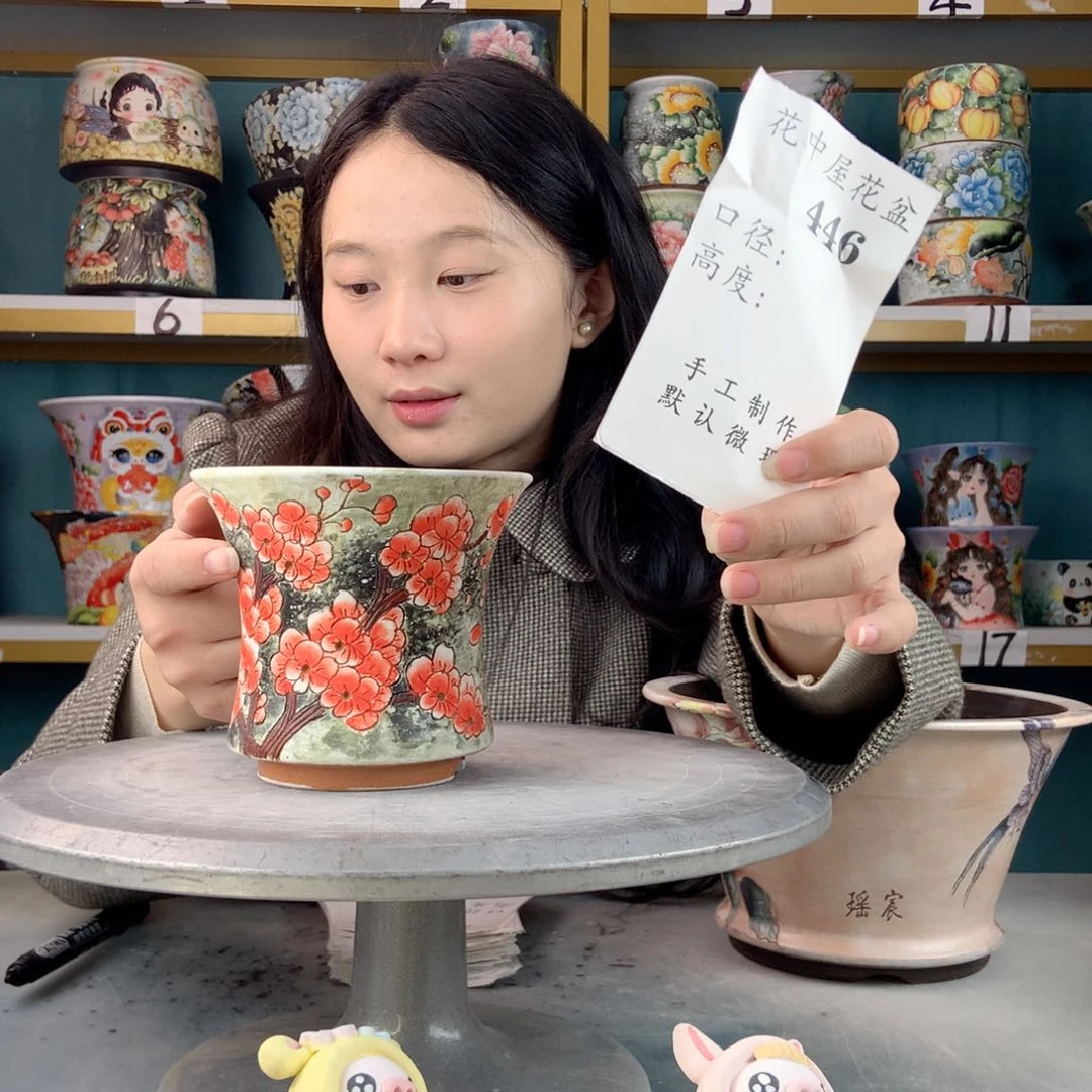 罐景德镇手工瑕疵446
