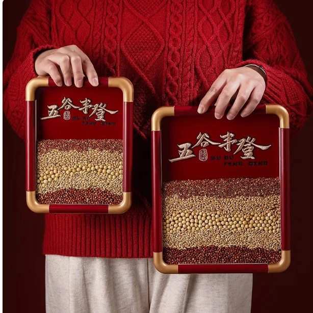 五谷丰登相框摆件家居饰品客厅电视柜酒柜新房玄关装饰品乔迁之喜