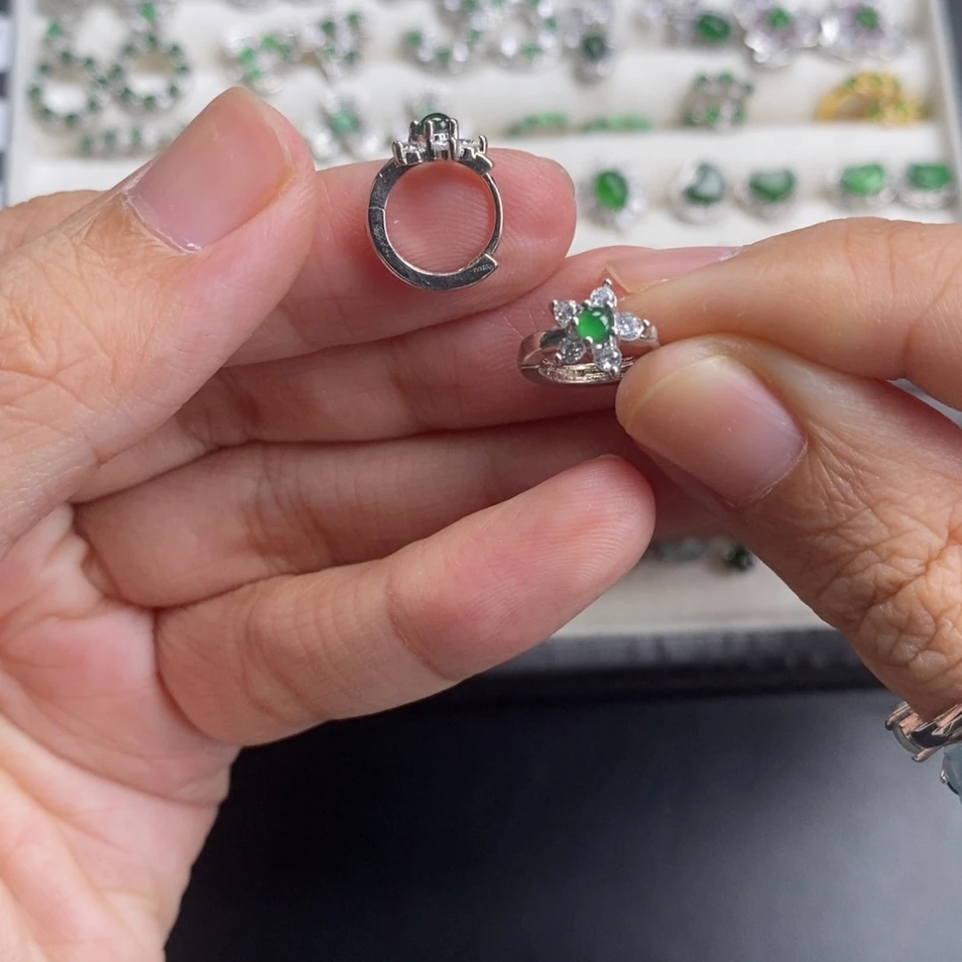 未镶嵌挂件翡翠翡翠