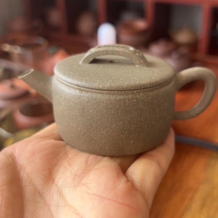 茶壶紫砂青段汉瓦60cc