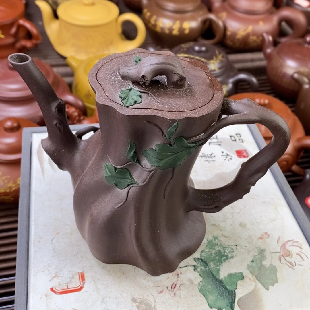 紫砂茶壶原矿手工128