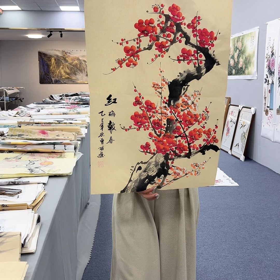 国画纯手绘字画作品