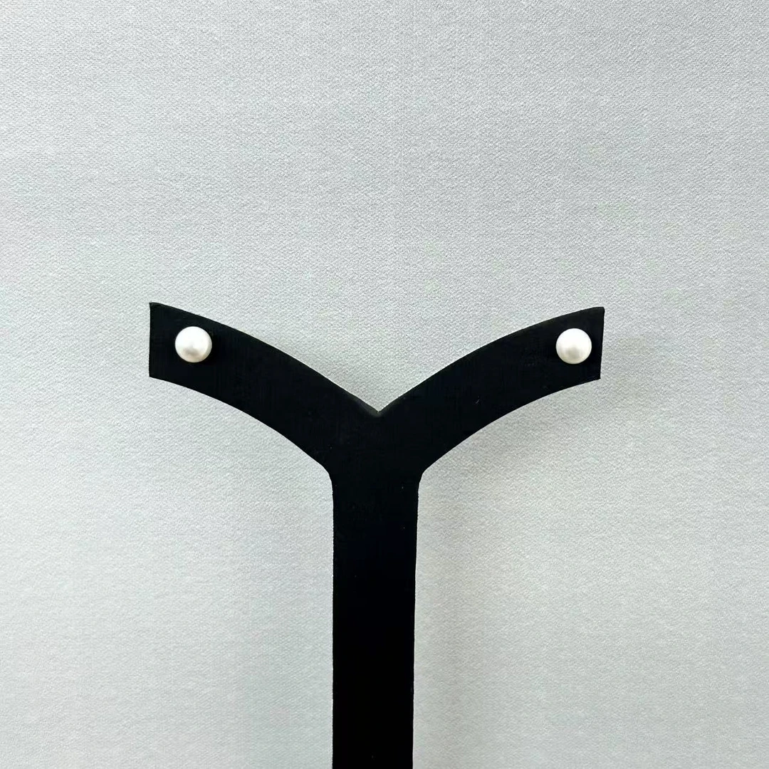 S925珍珠耳钉一对（多样性发一件）  PP09