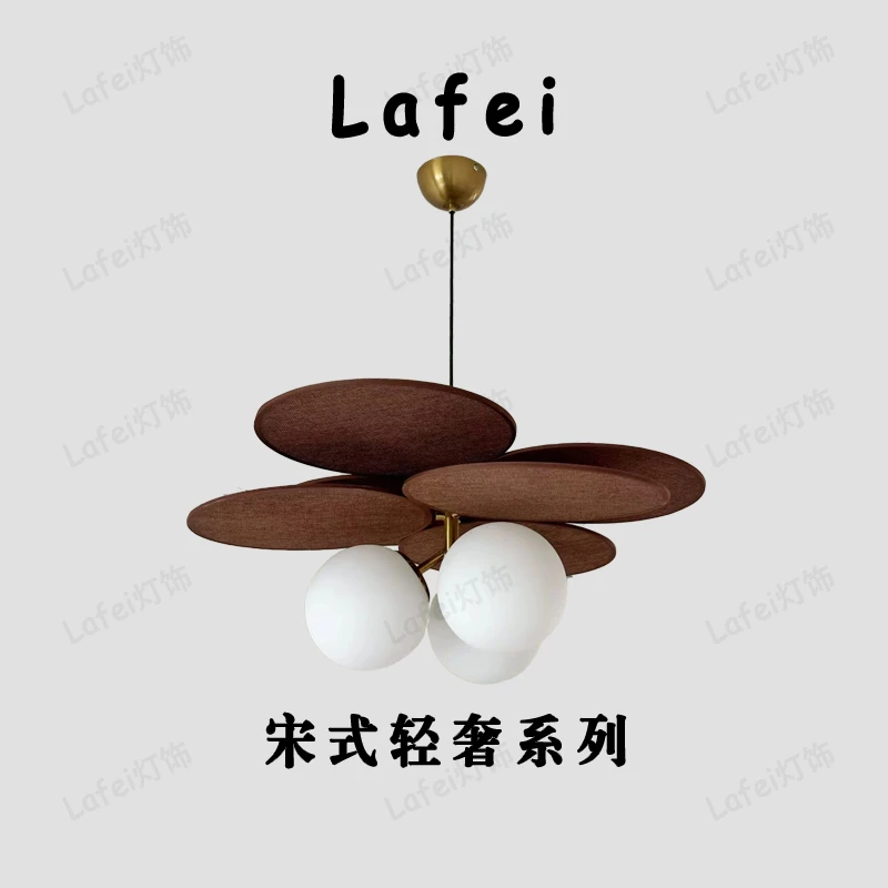 【藤编系列】中古风 奶油风卧室房间阳台复古吊顶灯美式