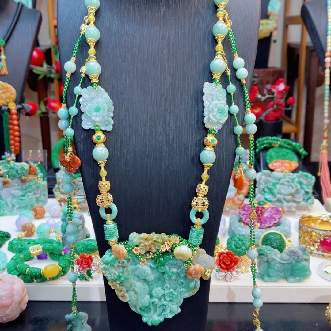 翡翠颈饰合金48小时鉴赏期