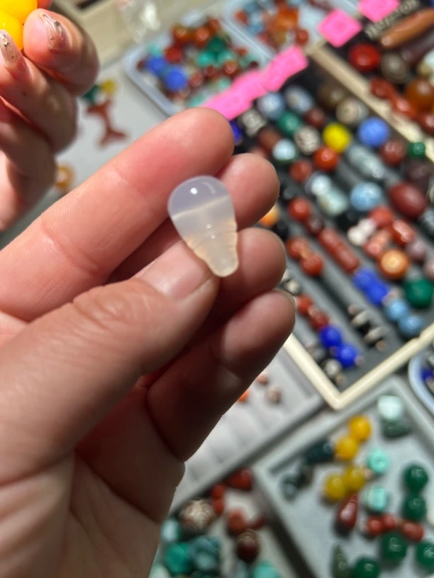 天然玛瑙玉髓三通