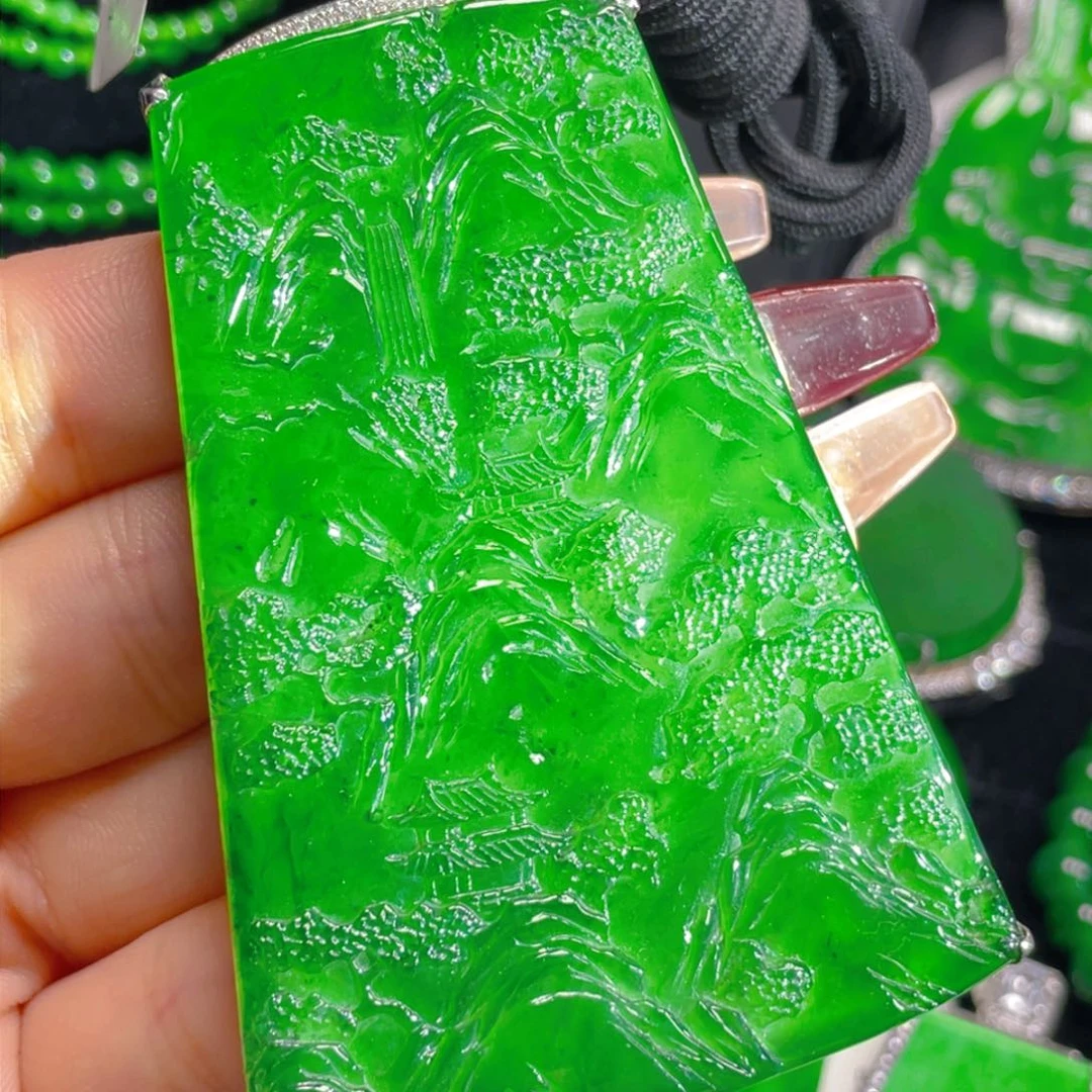 翡翠吊坠(不含链)未镶嵌