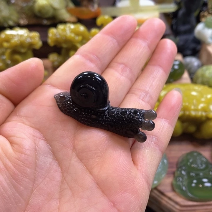 蛇纹石玉未镶嵌手把