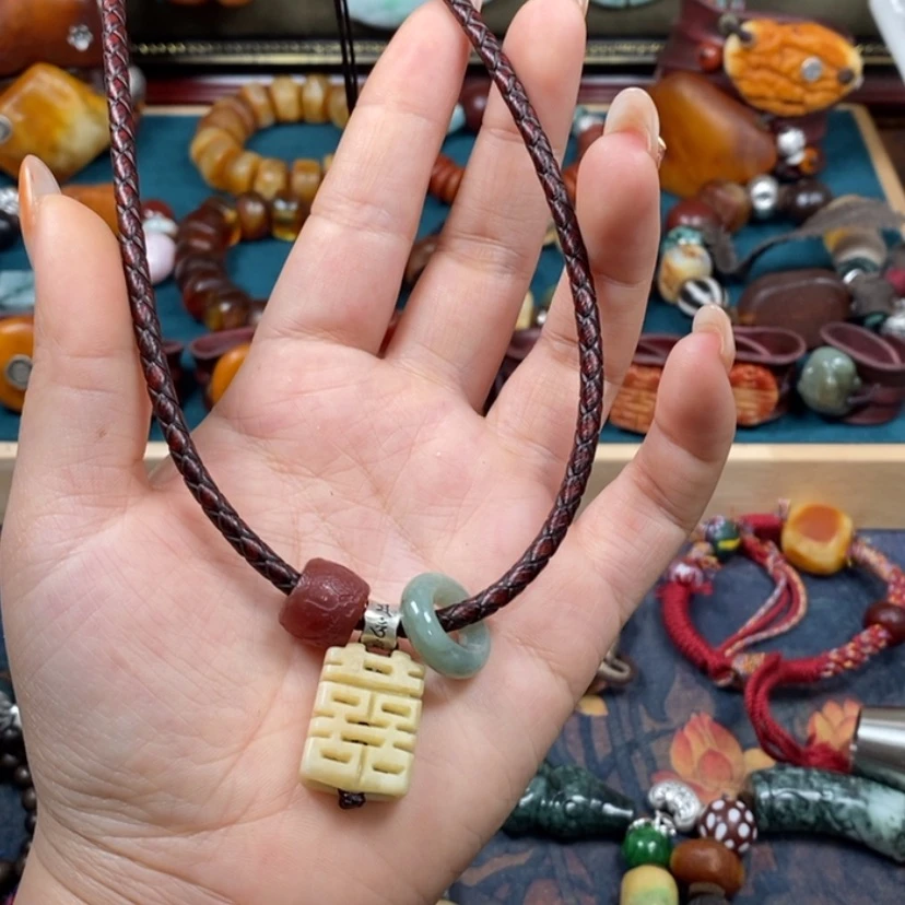 【闪购商品】翡翠颈饰未镶嵌项链