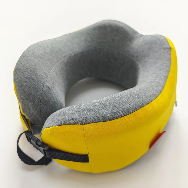 迎时卷卷U型枕 记忆棉填充慢回弹不变形 居家办公护颈午休枕（福）