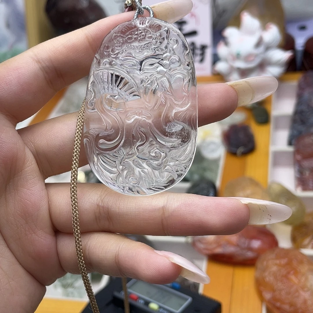 颈饰未镶嵌水晶天然