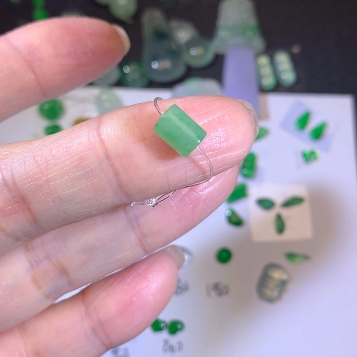 翡翠未镶嵌套链路路通