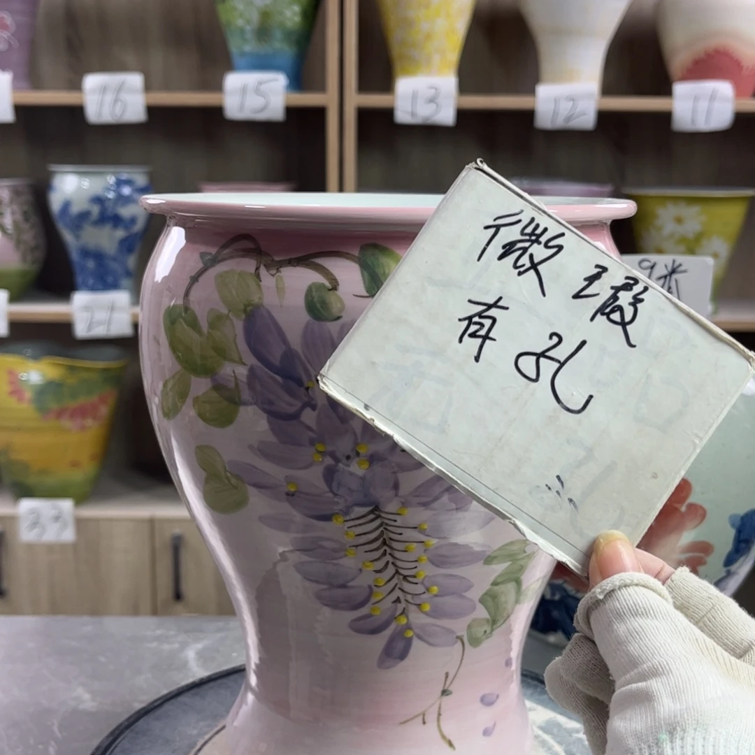 景德镇陶瓷花盆花盆