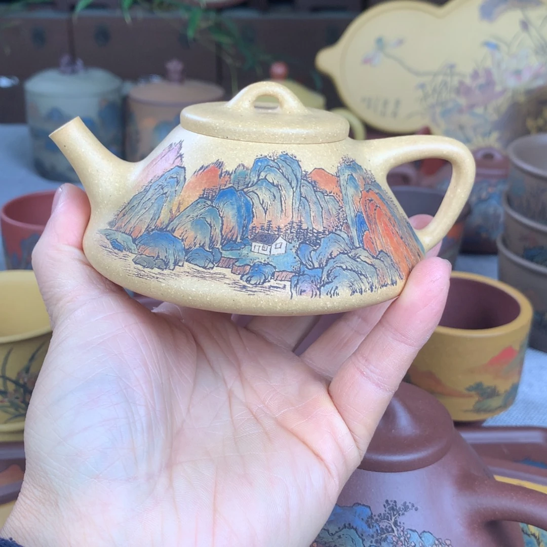 传***奇紫砂茶杯茶壶好料