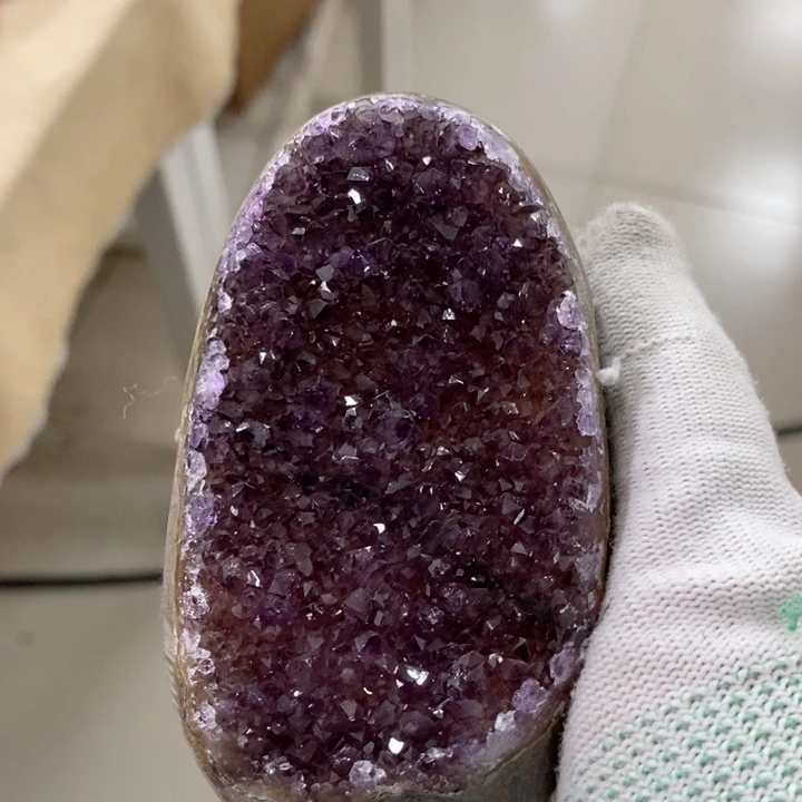 紫晶未镶嵌珠宝半成品