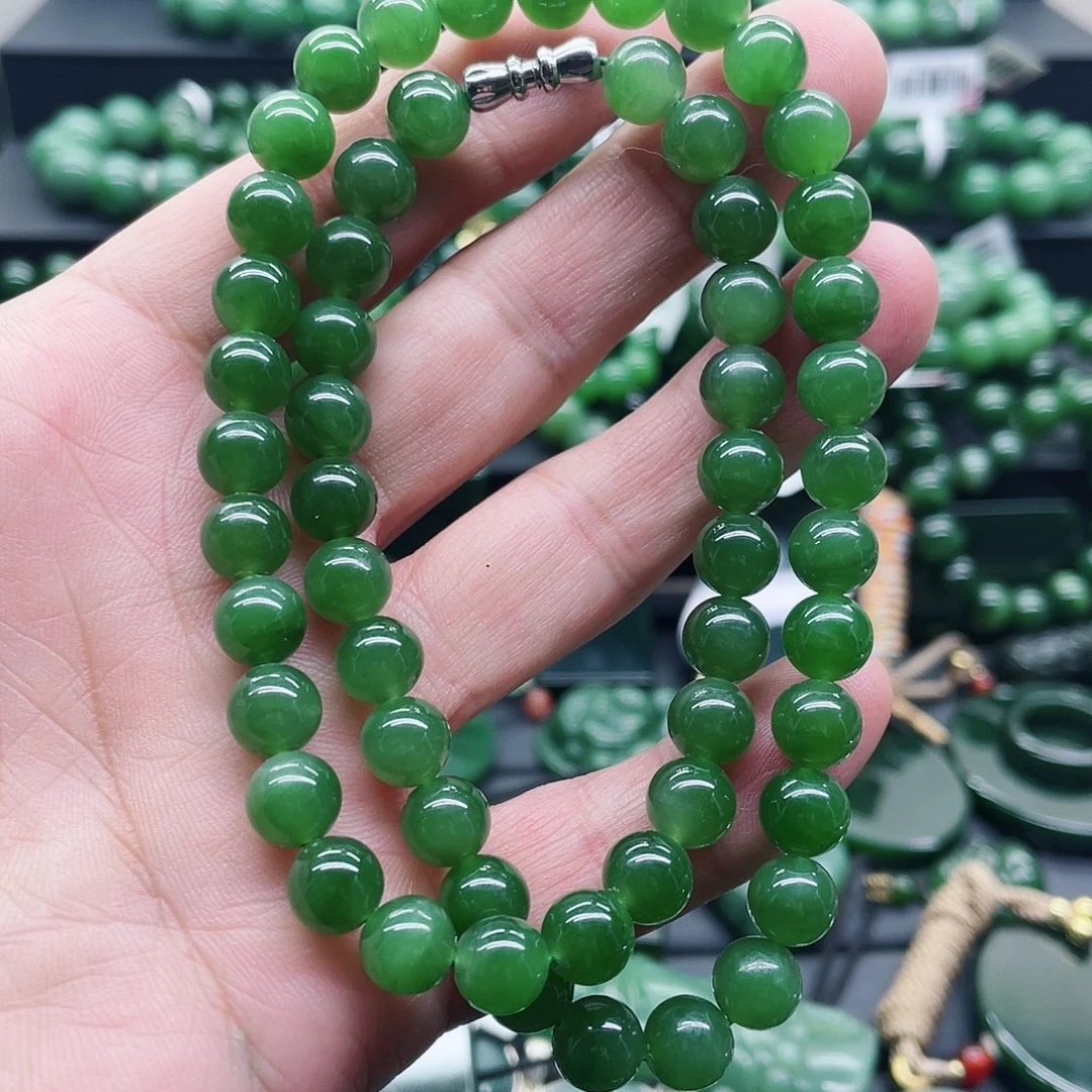 和田玉（碧玉）未镶嵌颈饰