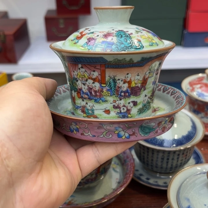 景德镇精品陶瓷茶具微瑕