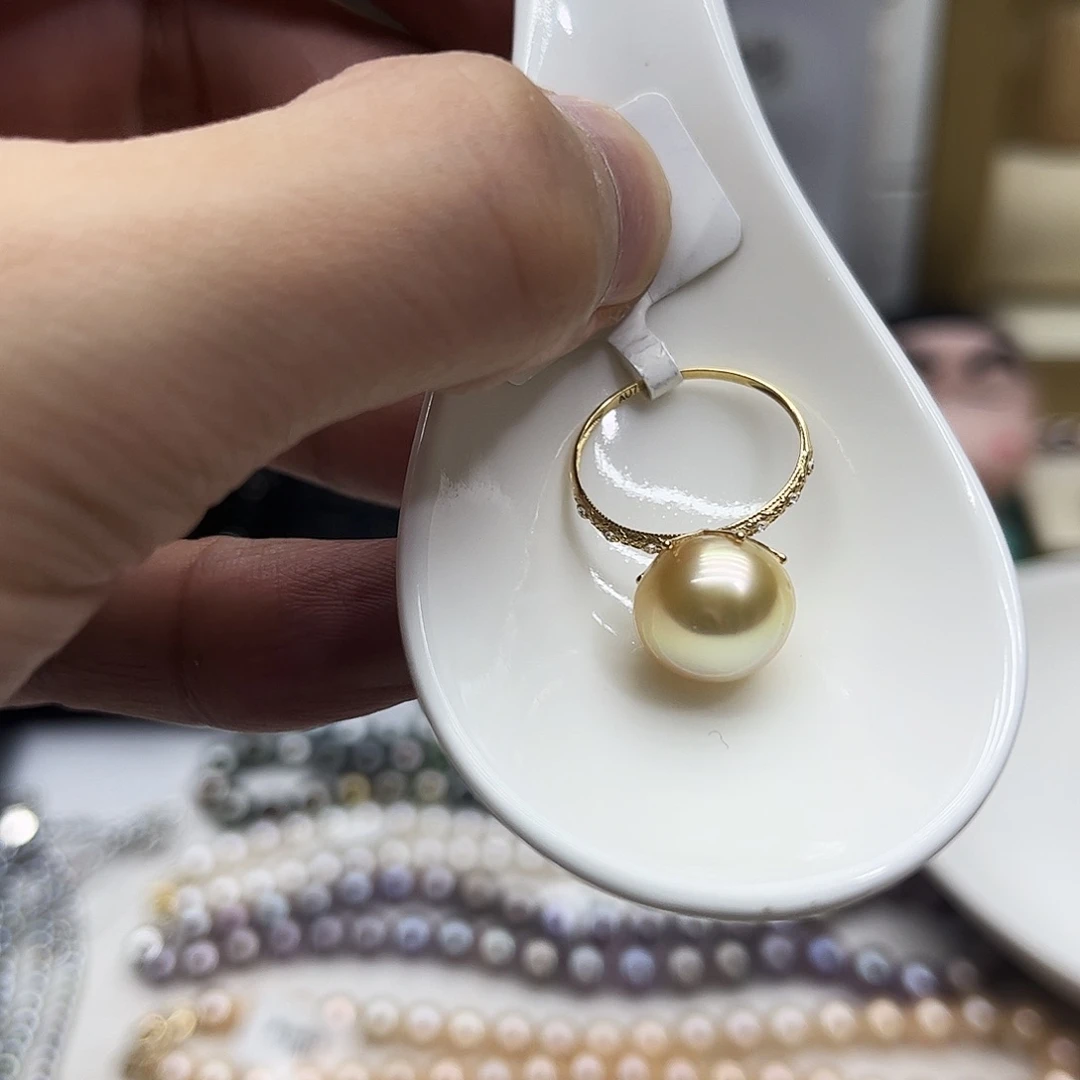 戒指海水珍珠未镶嵌