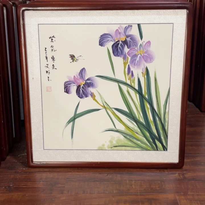 国画带框尺寸63*63厘米