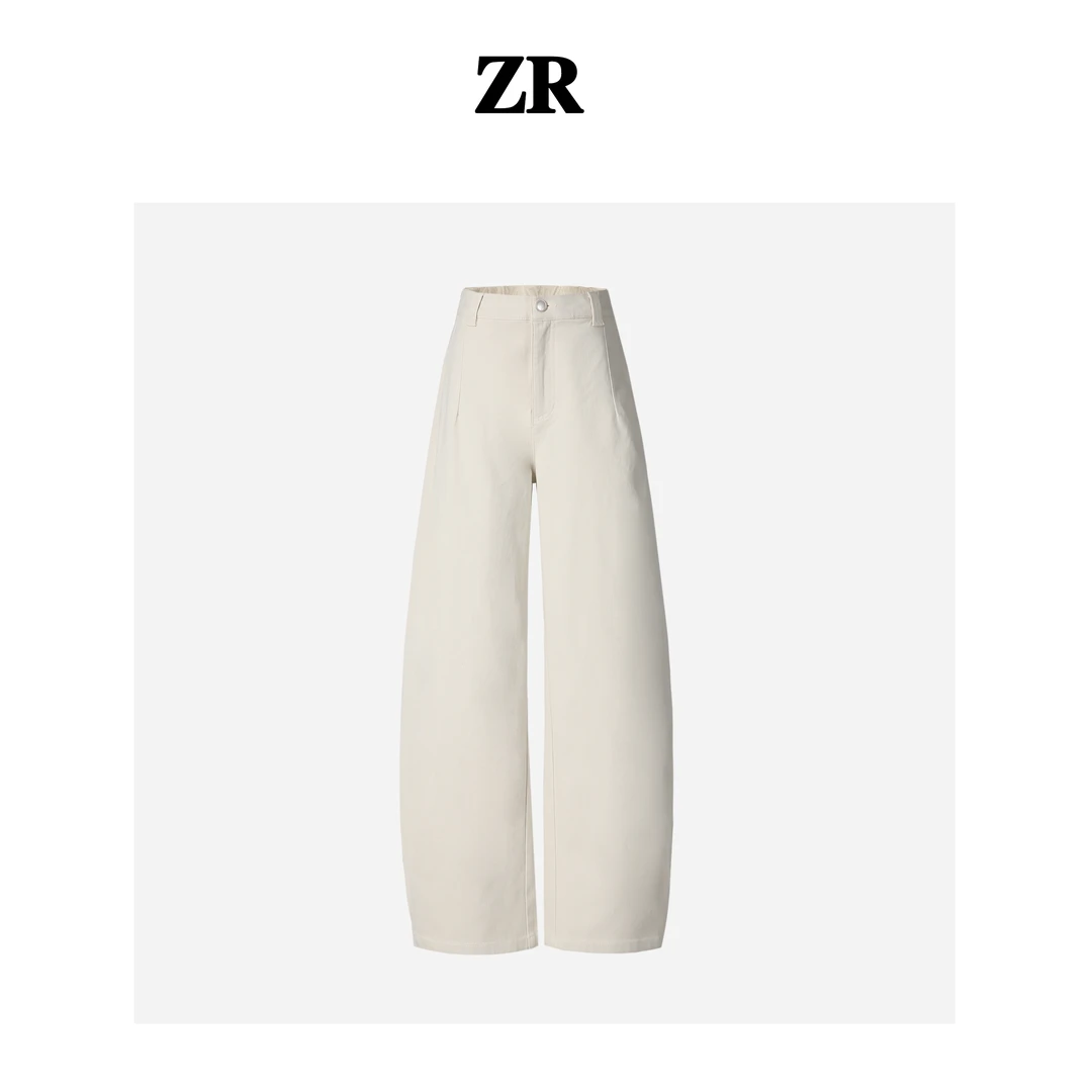 【ZR】定制款进口纱线秋季四面弹牛仔简约风纯色521
