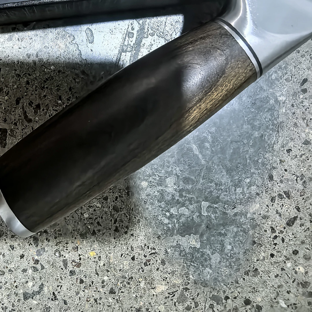 日本进口三层夹钢菜刀500克重