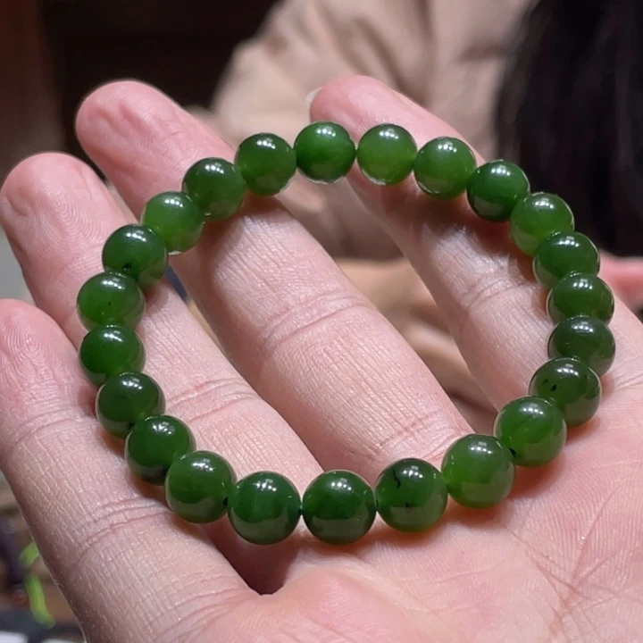 和田玉（碧玉）未镶嵌手串