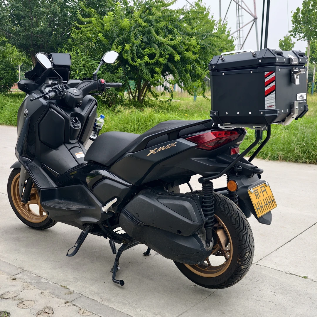 LOBOO萝卜摩托车尾箱适用Yamaha雅马哈XMAX300尾箱改装后货尾支架