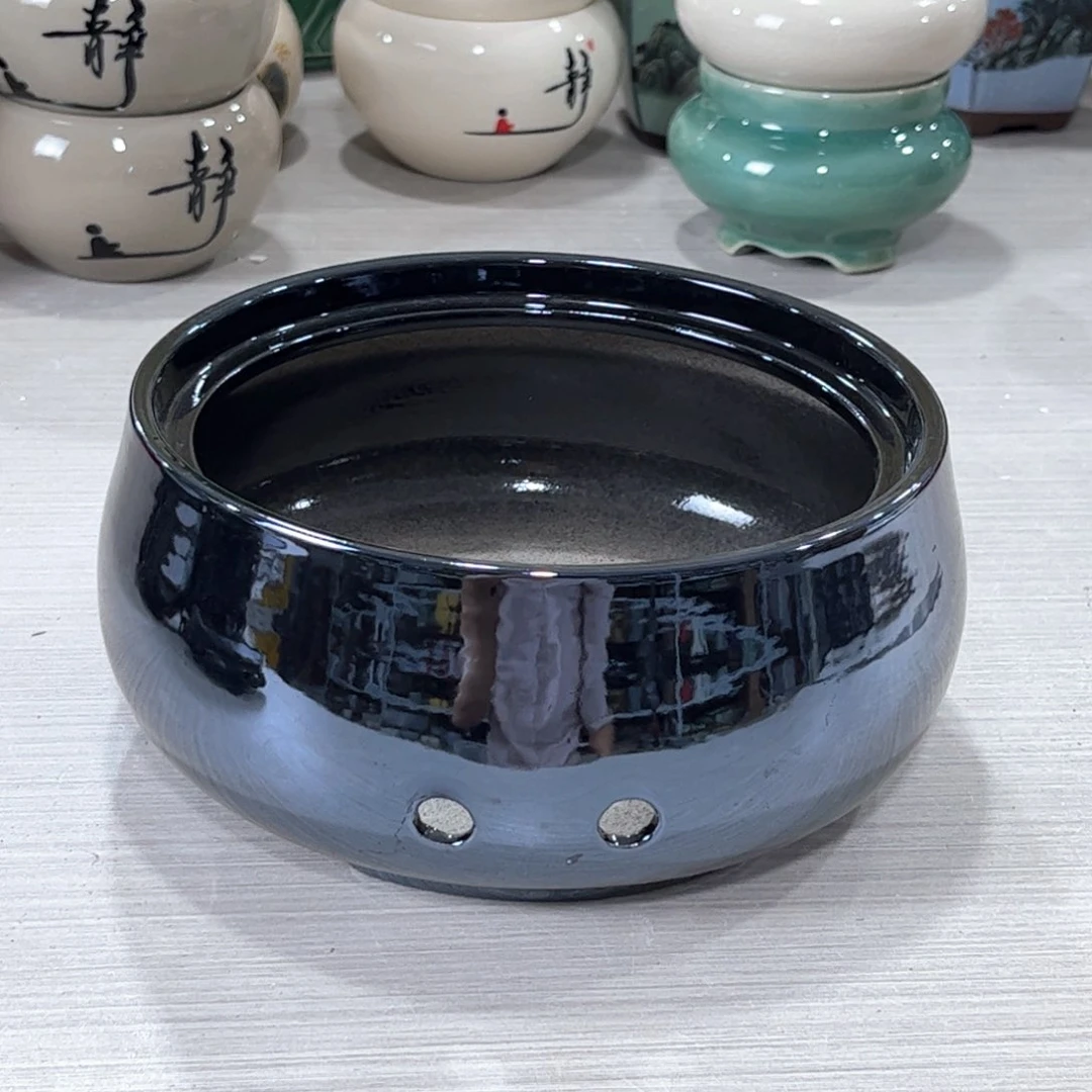 口  17*8.5陶瓷绿植多肉微瑕花盆